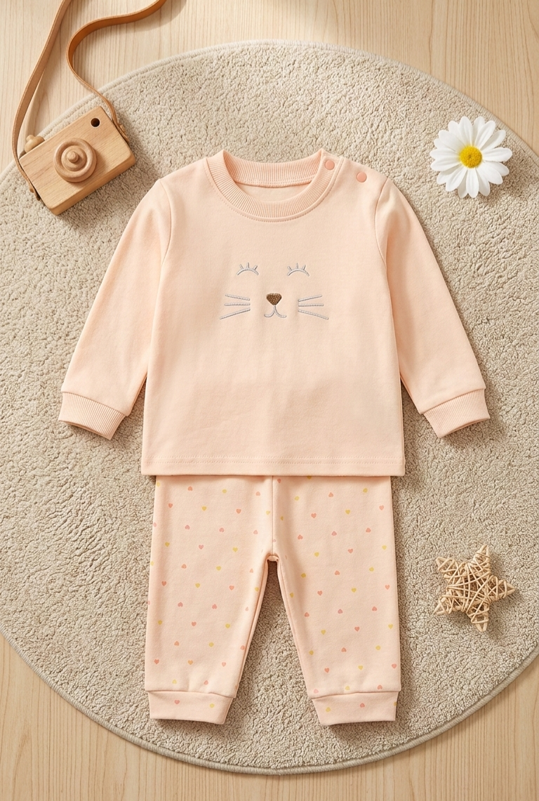 Cotton baby pyjamas