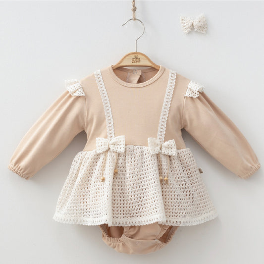 Baby dress 🤎