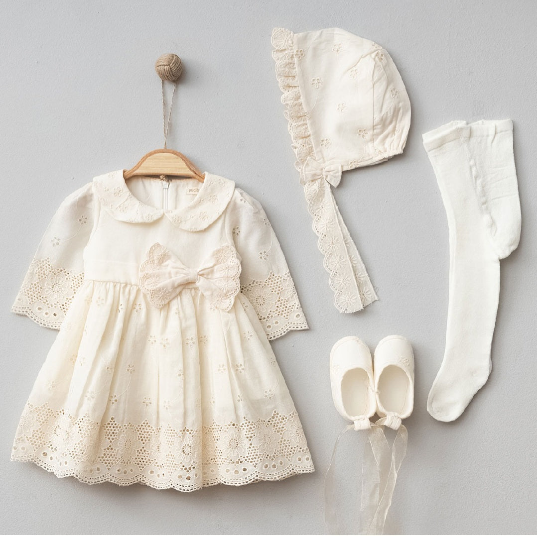 Baby dress with socks