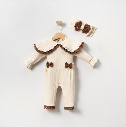 Baby overall & headband
