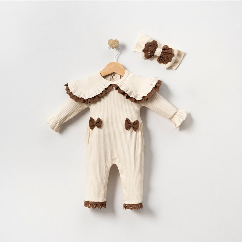 Baby overall & headband