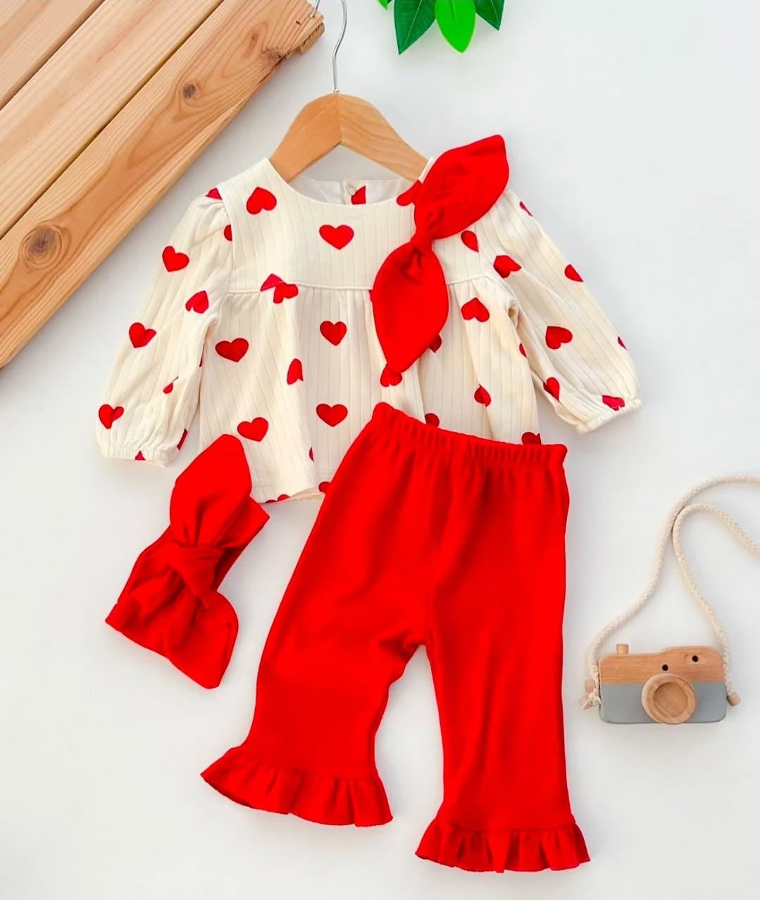 Baby cotton set & headband