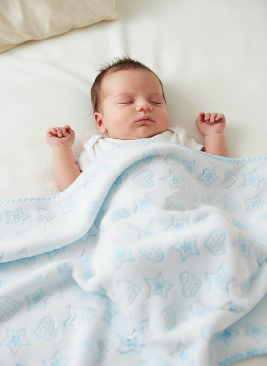 Winter baby blanket (medium size )