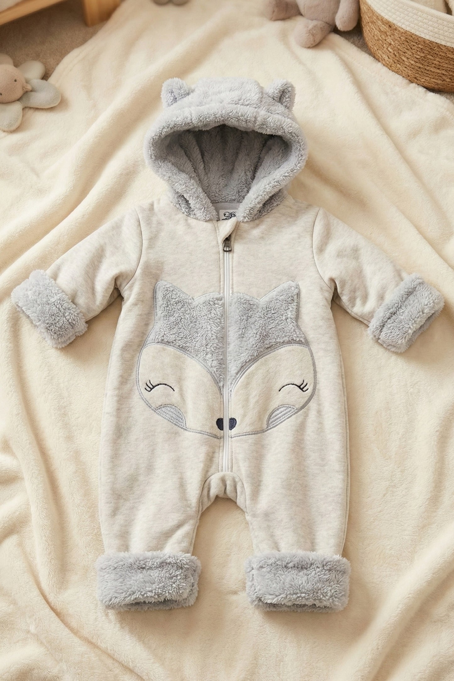 افرهول مبطن فرو سميك شتوي