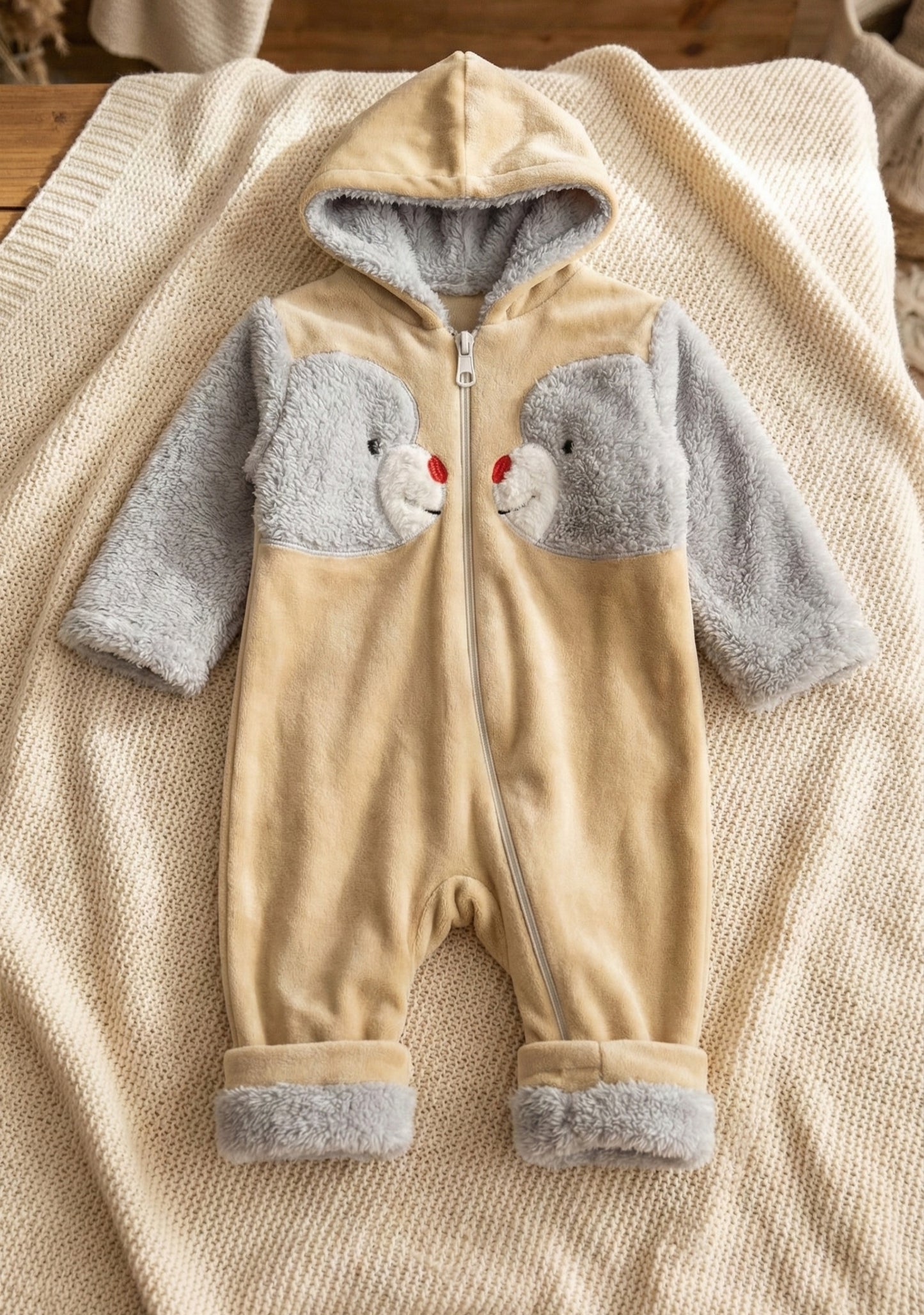 افرهول مبطن فرو سميك شتوي