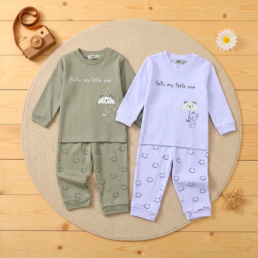 Cotton baby pyjamas