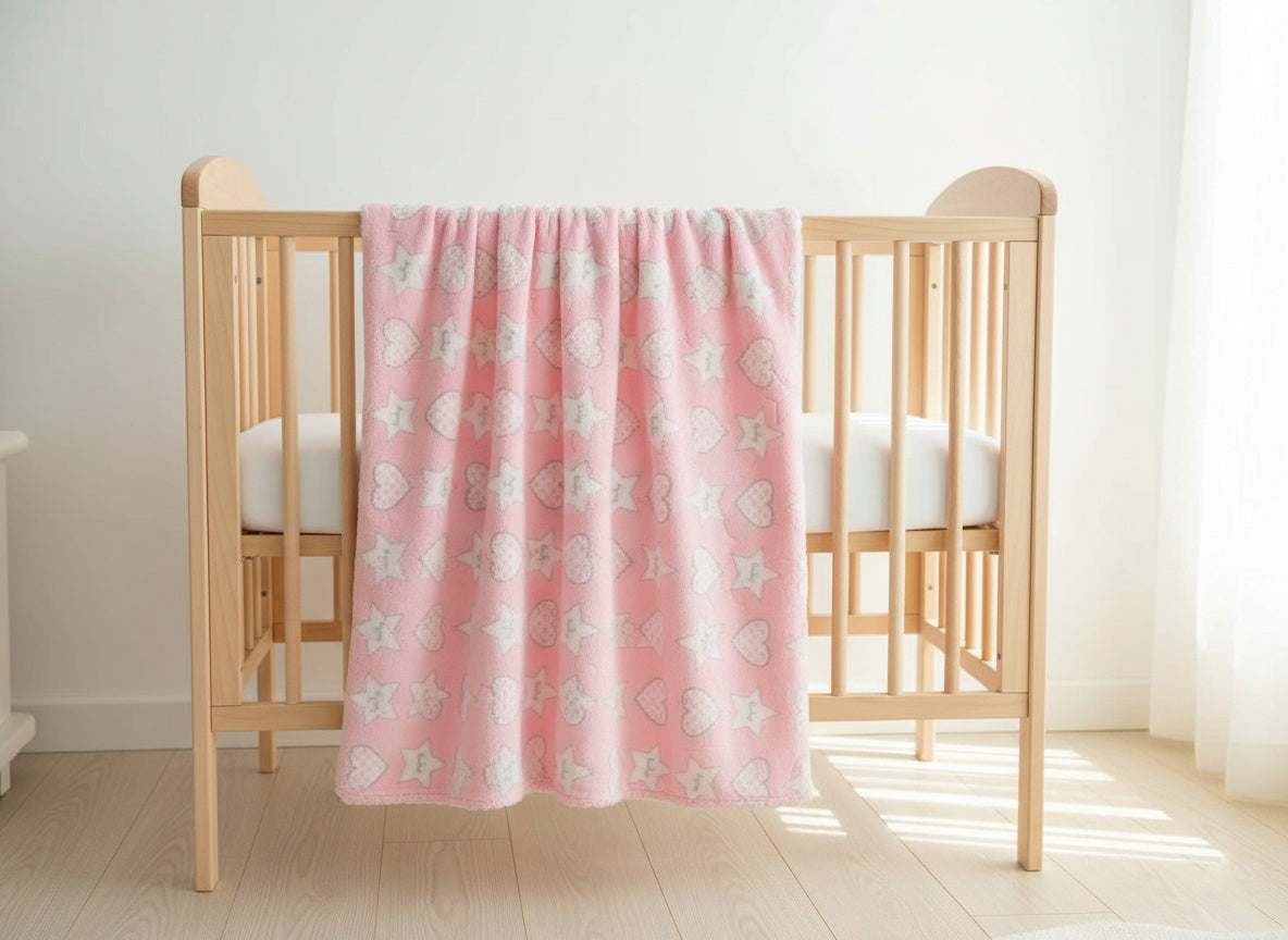 Winter baby blanket (medium size )