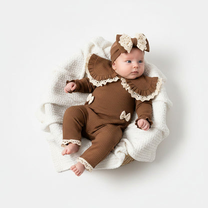 Baby overall & headband