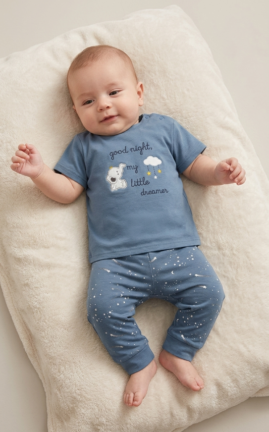 Cotton baby pyjamas