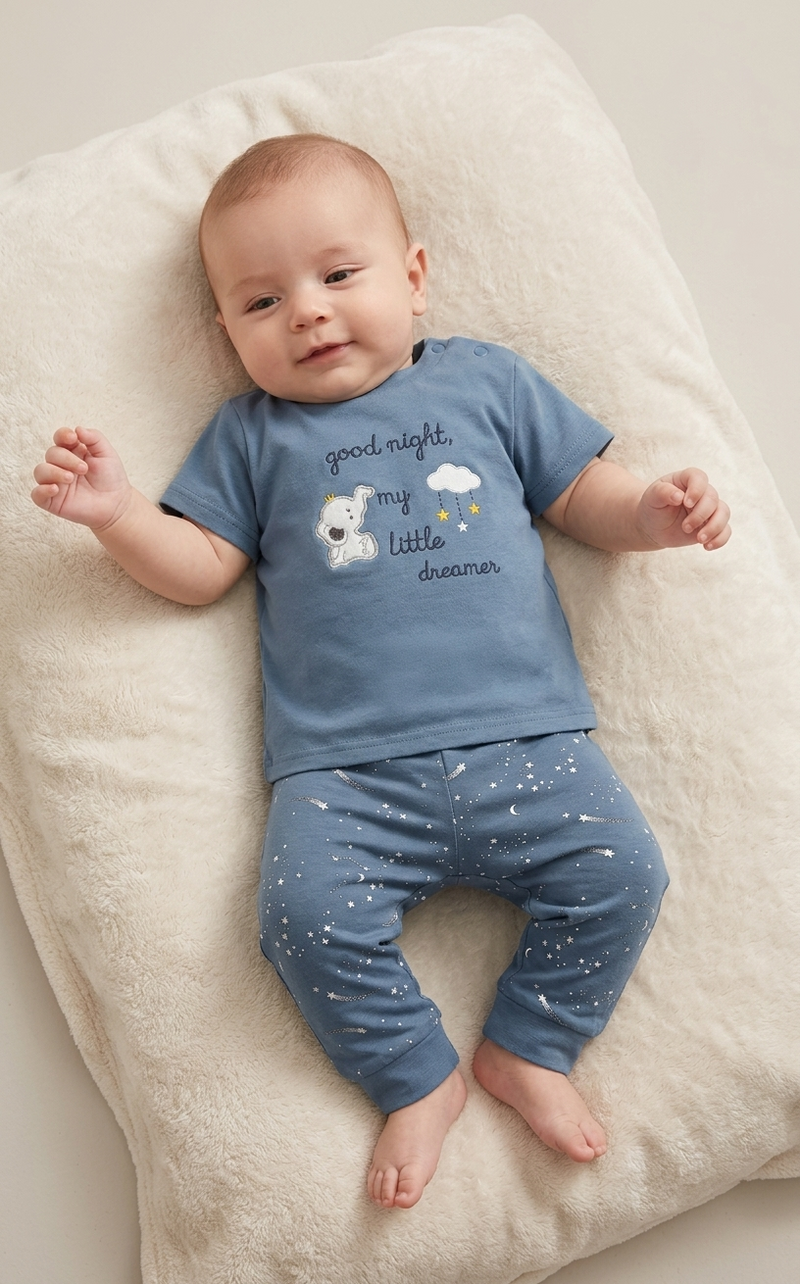 Cotton baby pyjamas