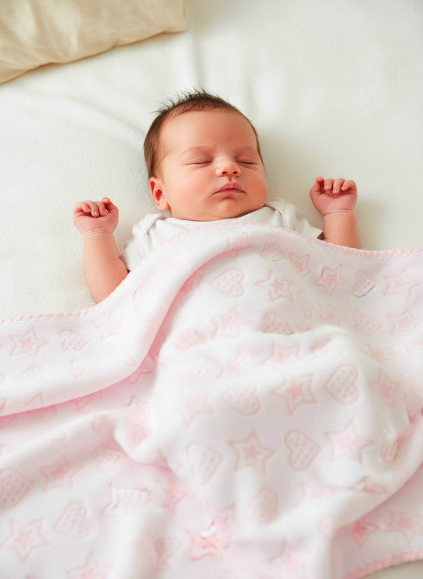 Winter baby blanket (medium size )