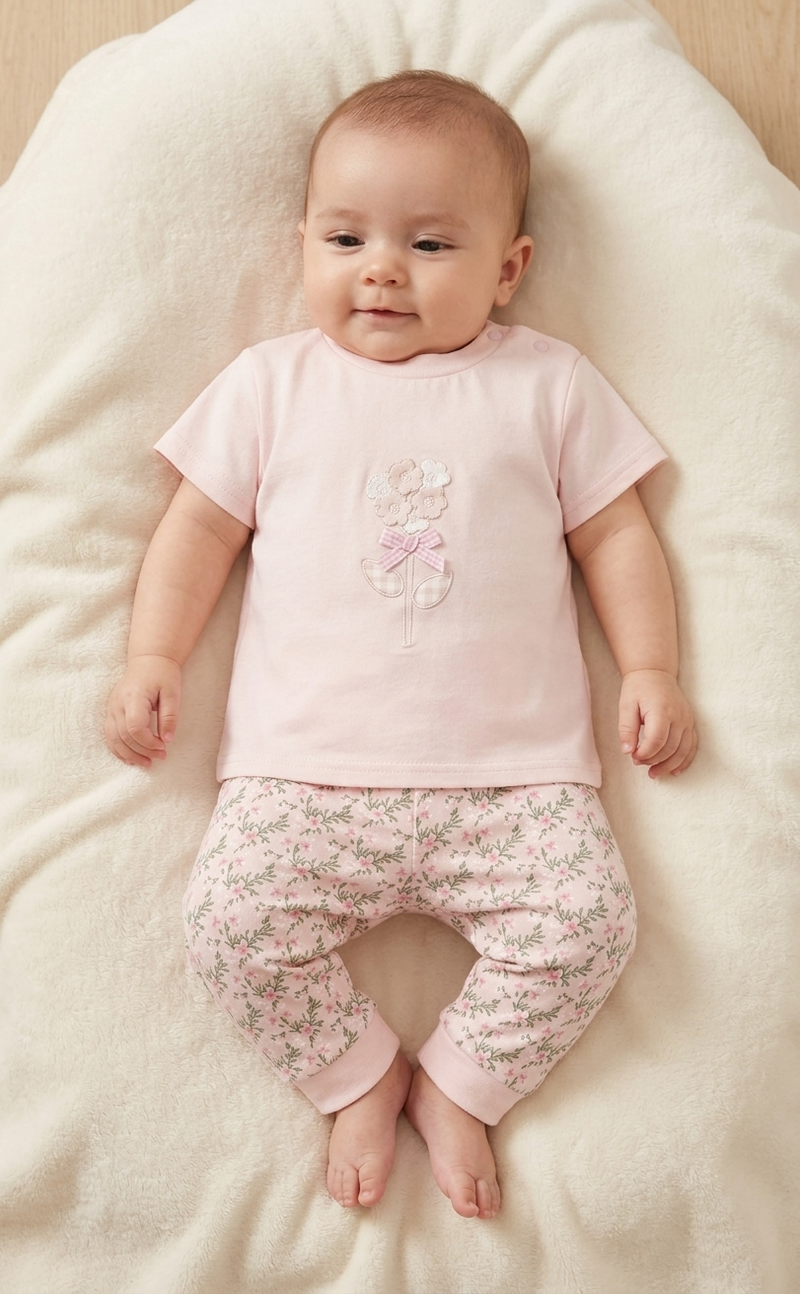 Cotton baby pyjamas