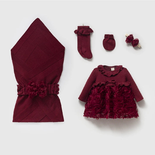 Elegant 5-Pieces Dress Set