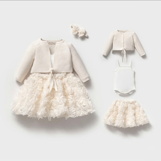 Luxury 4-Pieces Dress