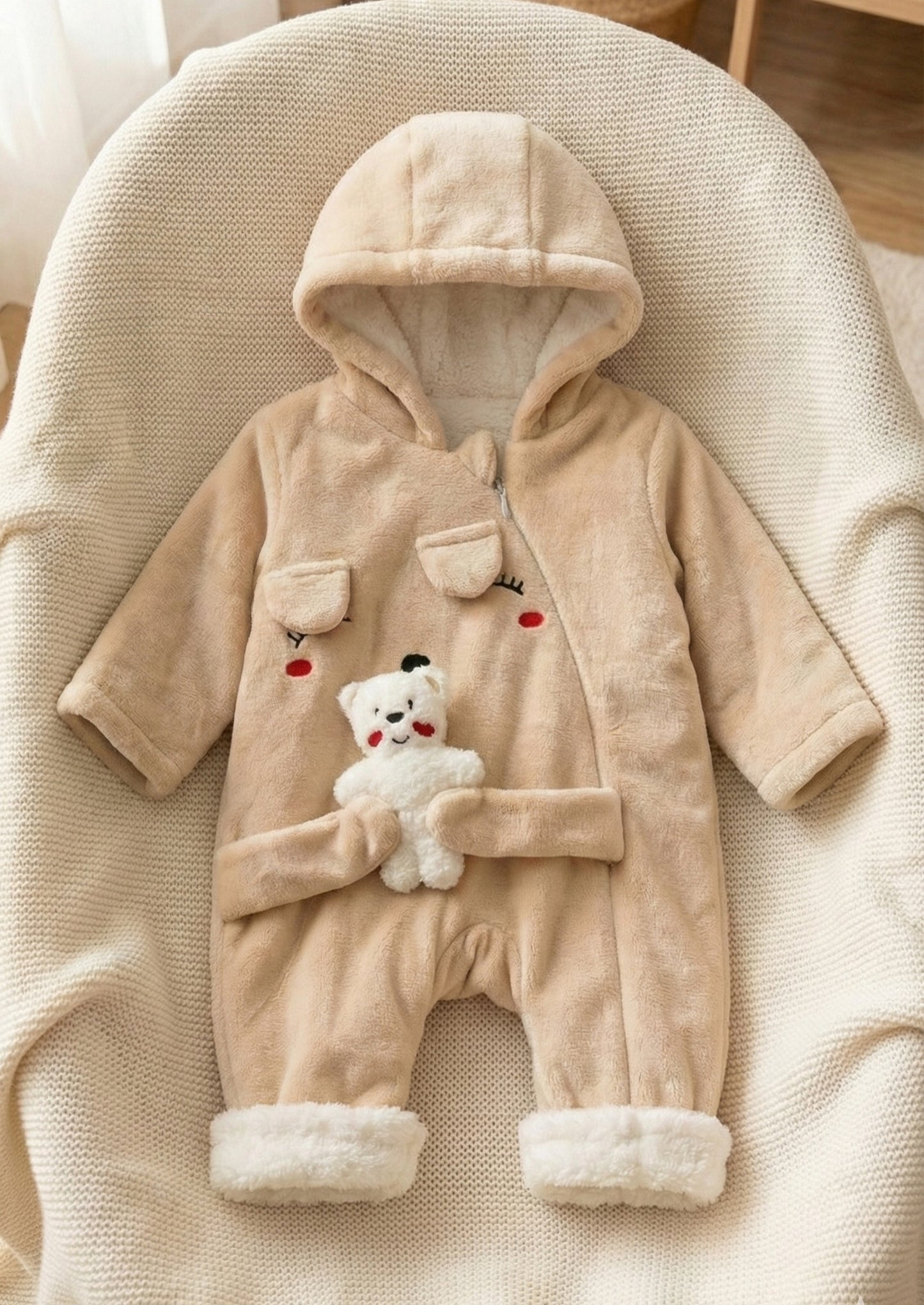 افرهول مبطن فرو سميك شتوي