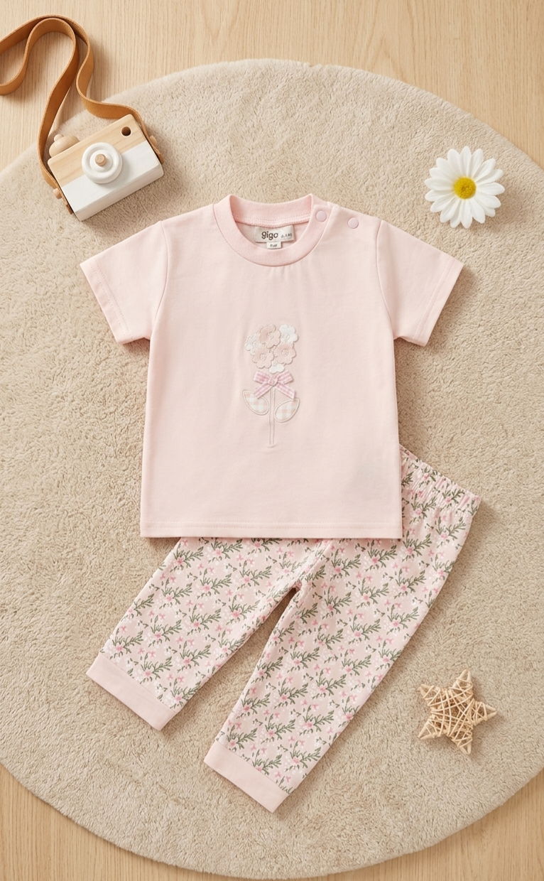 Cotton baby pyjamas