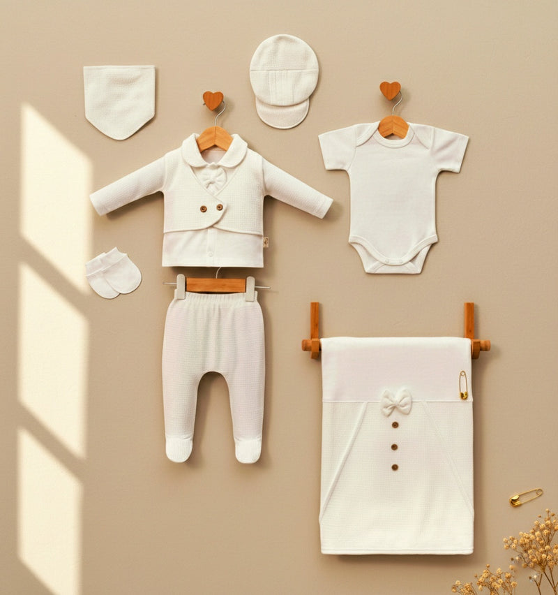 طقم مستشفى قطن ٧ قطع 🤍