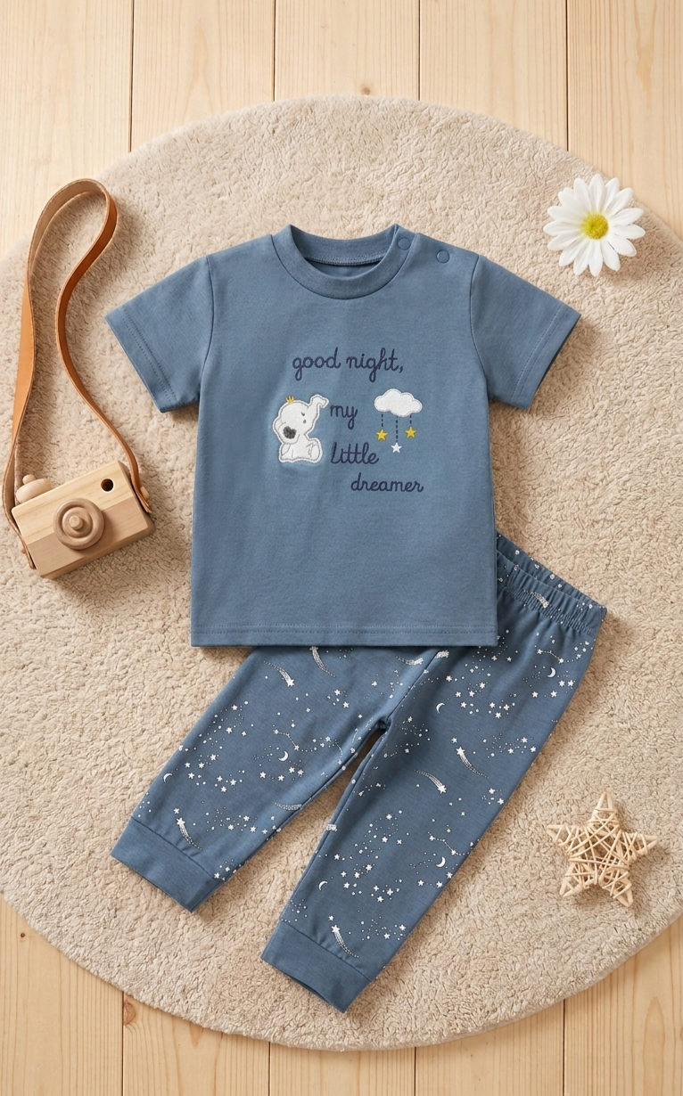 Cotton baby pyjamas