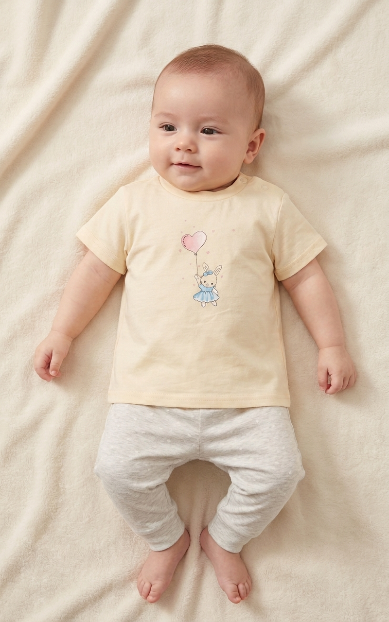 Cotton baby pyjamas