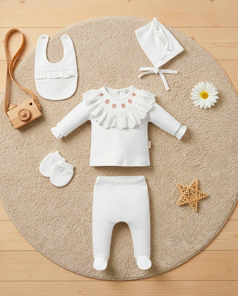 طقم مستشفى قطن ٥ قطع 🤍