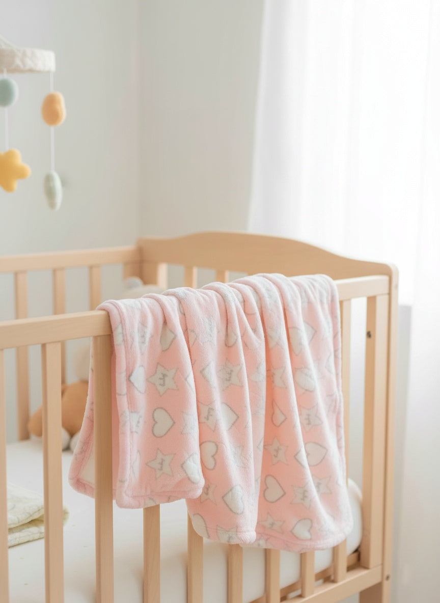 Winter baby blanket (medium size )