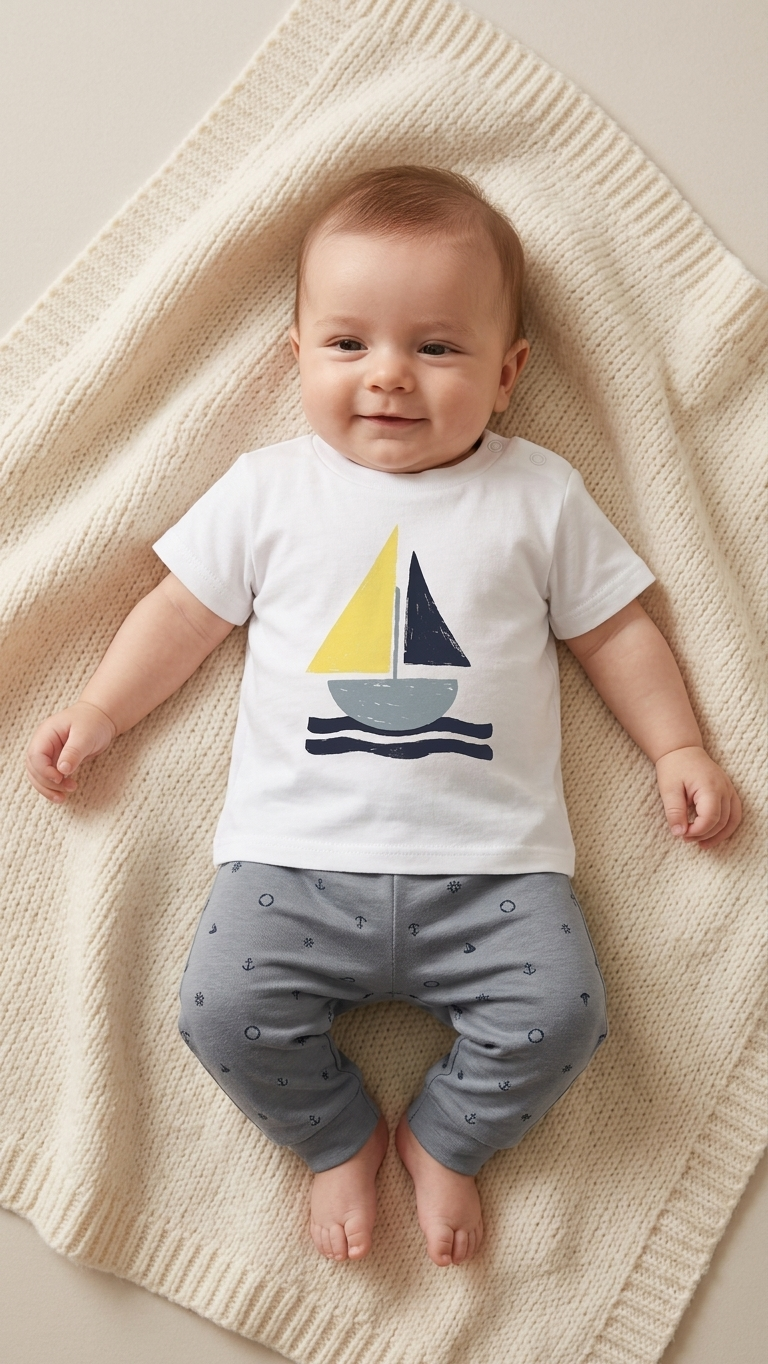 Cotton baby pyjamas