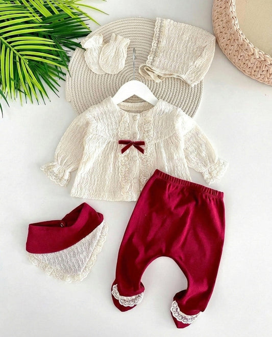 5 Pieces newborn set