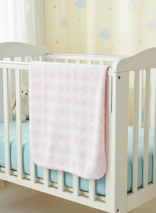 Winter baby blanket (medium size )