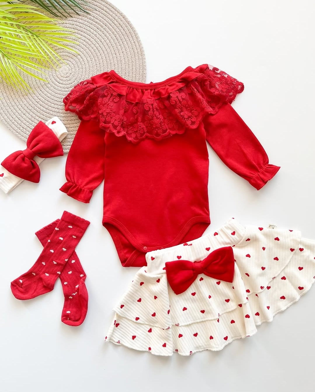 Baby girl cotton set