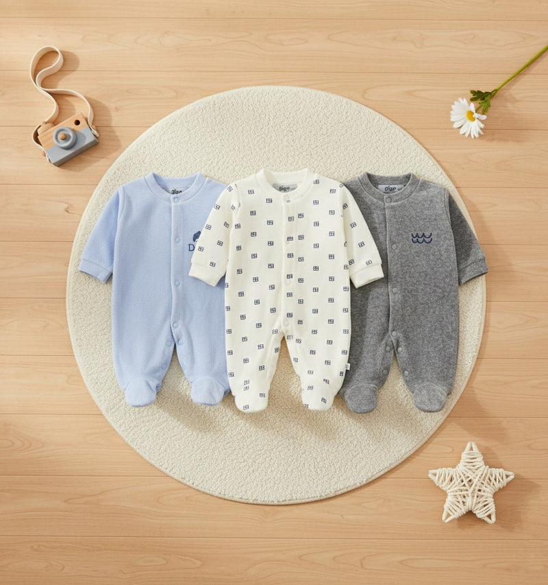 طقم افرهولات مخمل شتوي