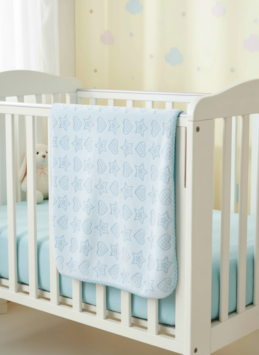 Winter baby blanket (medium size )