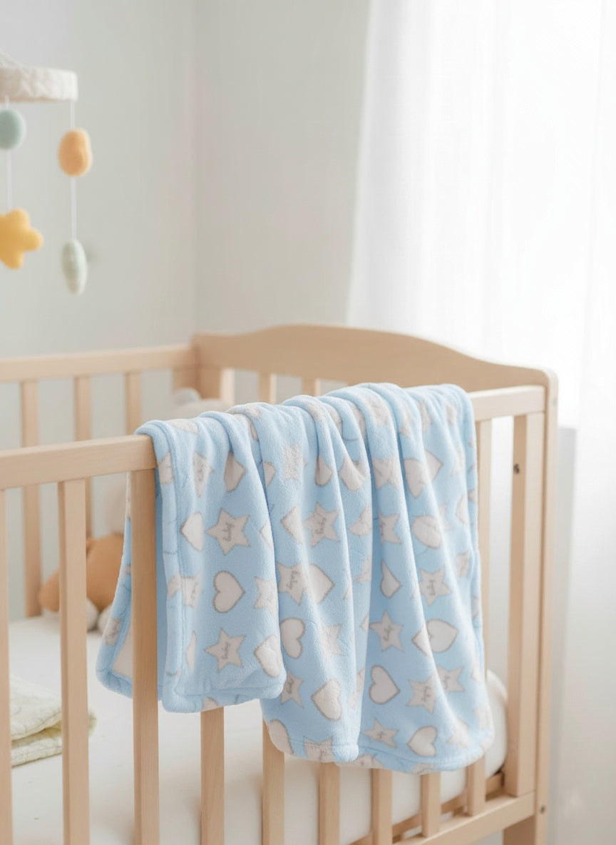 Winter baby blanket (medium size )