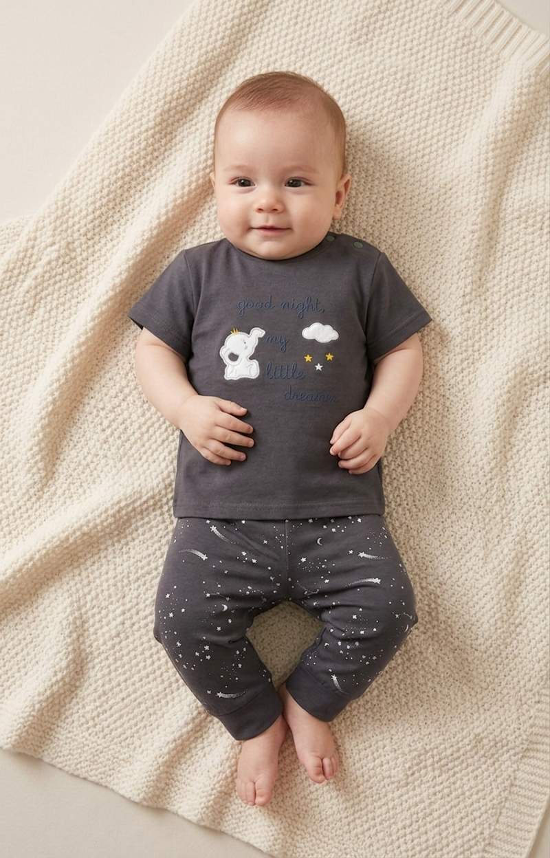 Cotton baby pyjamas