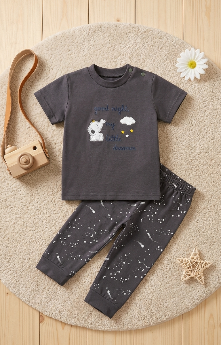 Cotton baby pyjamas