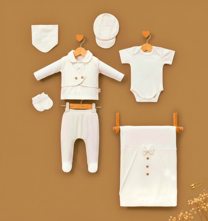 طقم مستشفى قطن ٧ قطع 🤍