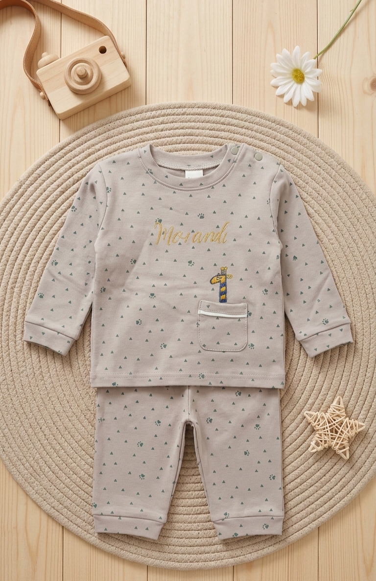 Cotton baby pyjamas