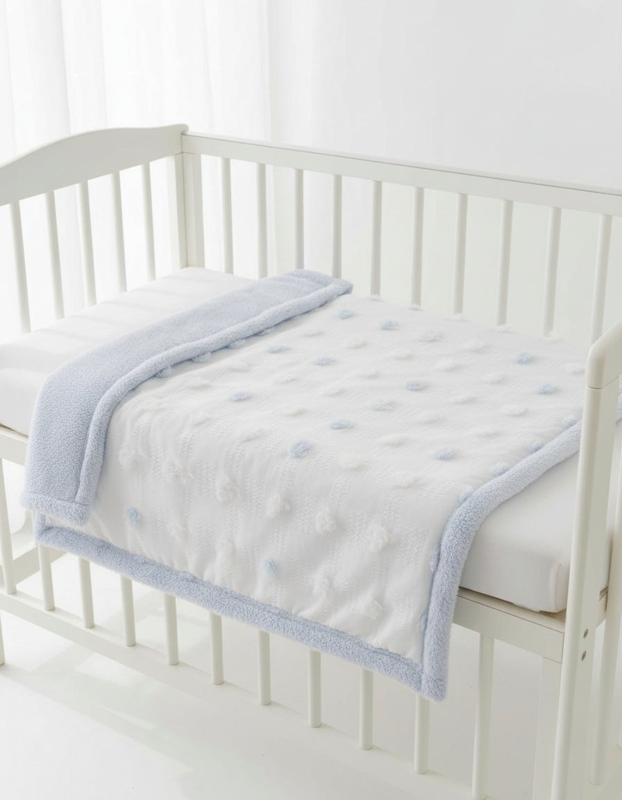 Winter baby blanket (medium size )